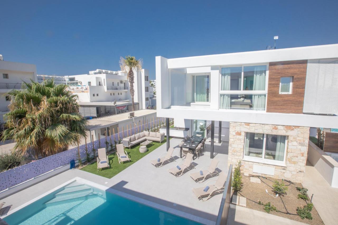 Kube Luxury Villas أيا نابا المظهر الخارجي الصورة