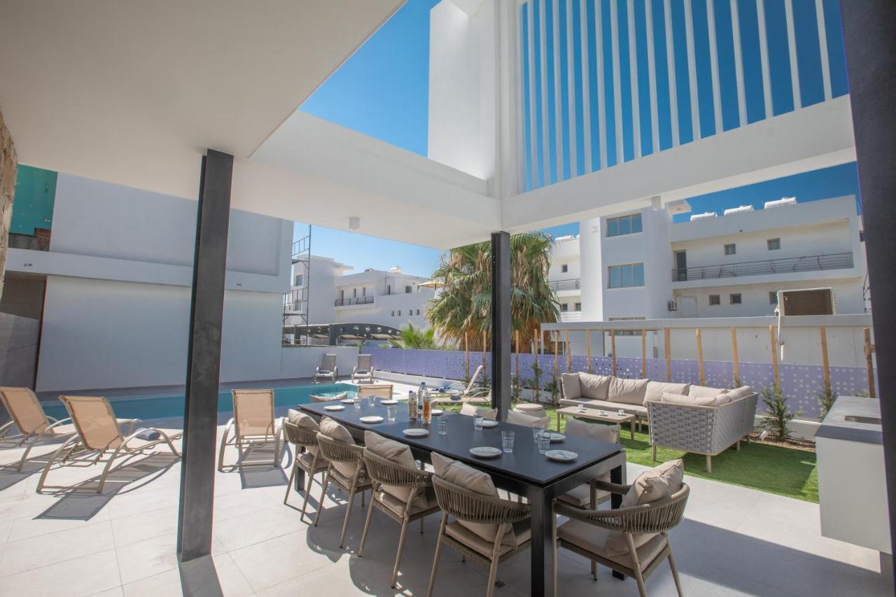 Kube Luxury Villas أيا نابا المظهر الخارجي الصورة