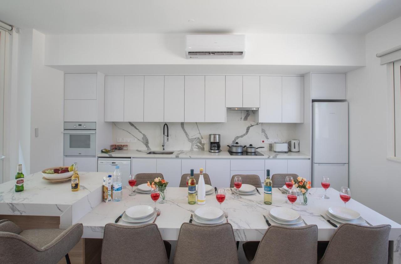 Kube Luxury Villas أيا نابا المظهر الخارجي الصورة